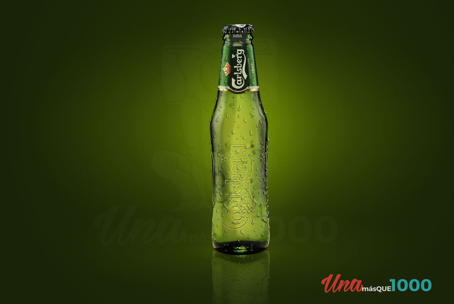 Cerveza Carlsberg - UNAmasque1000 - Fotografía de producto