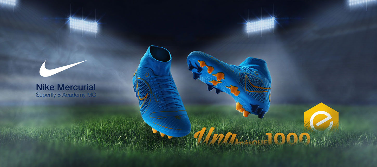 Botas de Fútbol Nike - UNAmasque1000 - Fotografía de producto